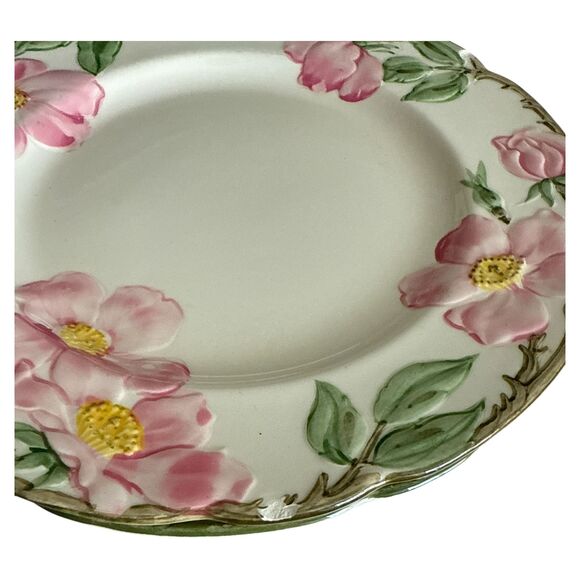 Franciscan Desert Rose Dinner Plates x2 | 9.5” USA 1950s | Read Description Vtg - Picture 3 of 7